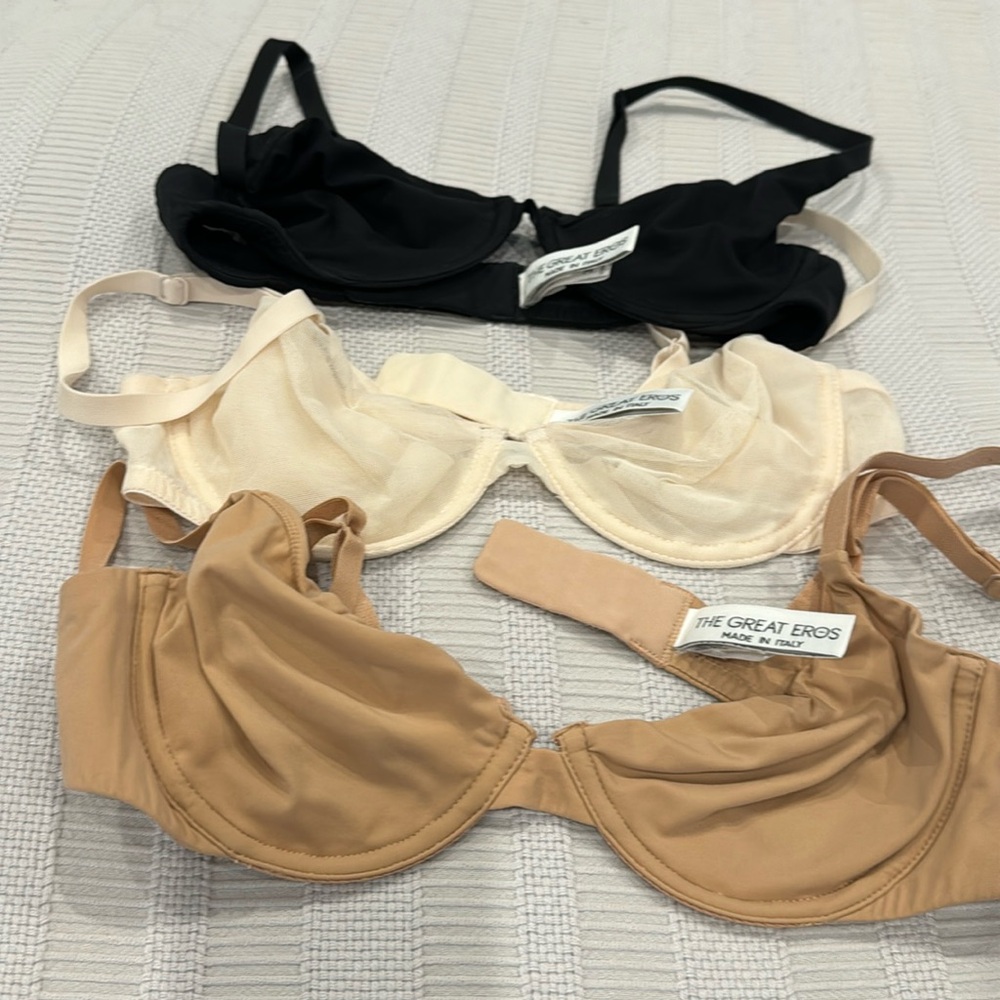 The Great Eros Bras - Lot of 3 - 32B EUC